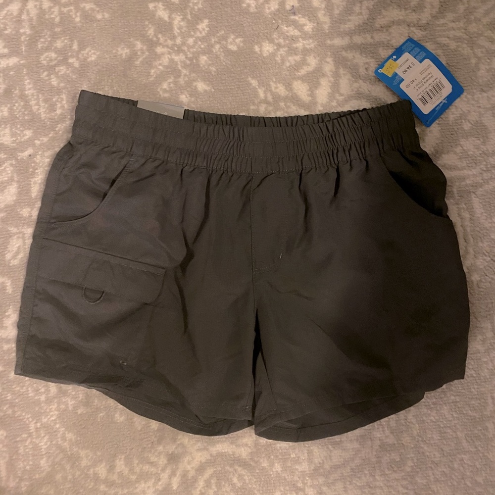 NWT COLUMBIA Shorts OMNI-SHADE 50 uvf sun protection size Small
